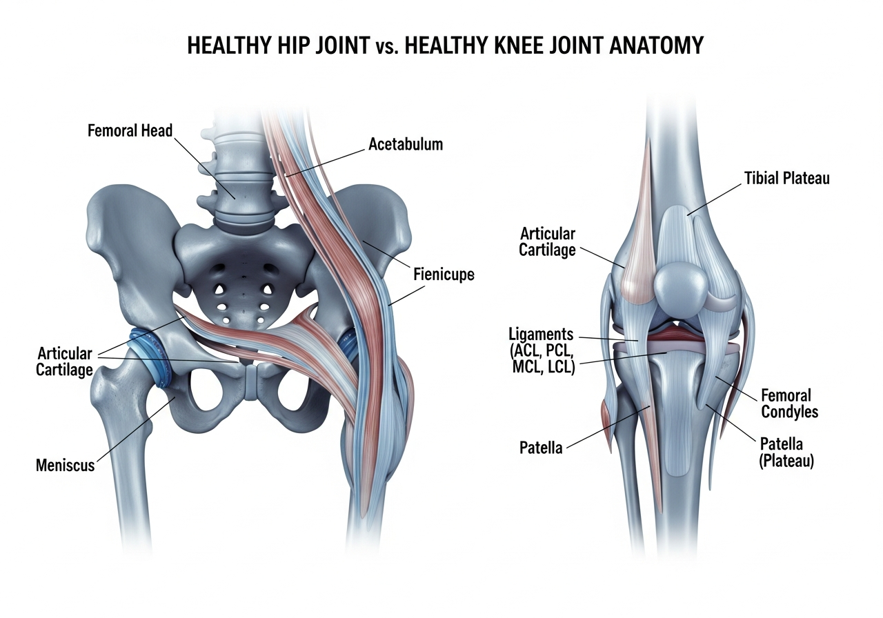 Hip vs Knee Pain